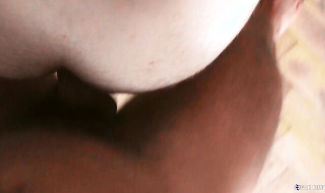 Czech Hunter - Czech fellow sans a condom facial cumshot in the sofa