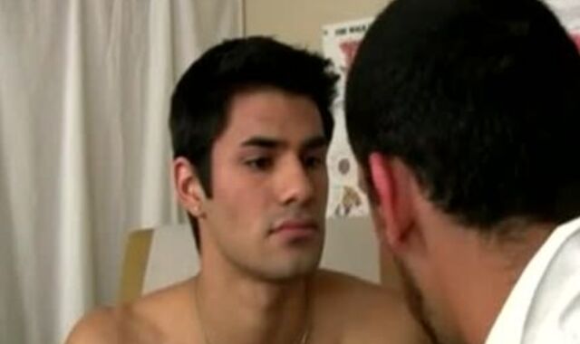 homosexual Medic Visit trunk vids And faggot Masculine Physician Probing trunk His