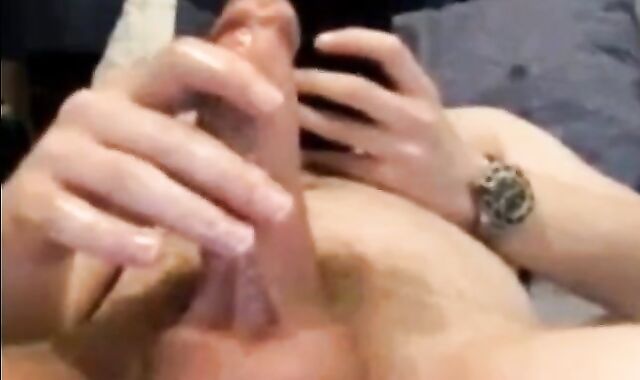 Daddy's Big Cock Webcam Masturbation 2