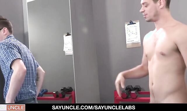 Nerdy barely legal age nubile receives Creampied By His Hellion