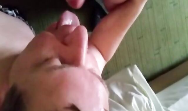 Crossdresser Blowjob and Handjob