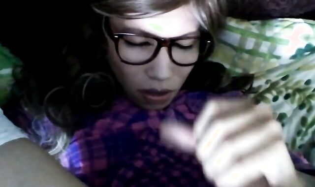 Crossdresser Paulina Doll's Solo Self-Facial