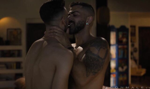 IconMale.com - Hotwife indoor along with tattooed youngster guy