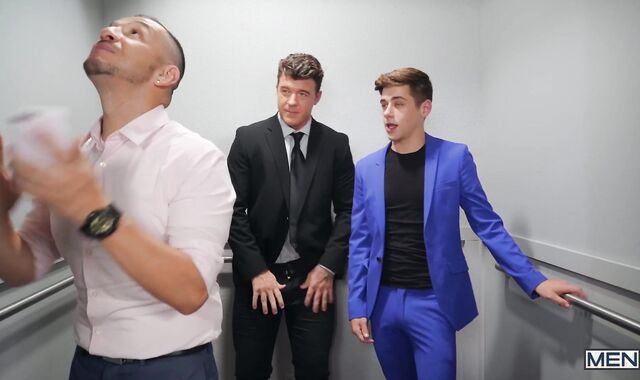 Elevator Pitcher: nude - JJ Knight with Joey Mills Yankee screw