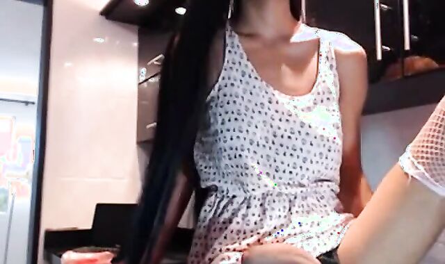 Latin Tgirl Holly's Amateur Webcam Show