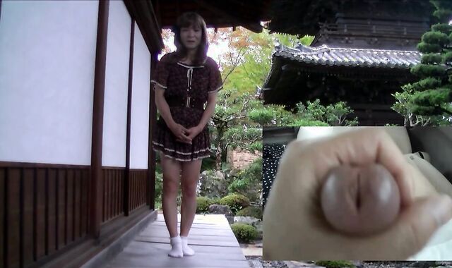 Asian Crossdresser Ayako Masturbates