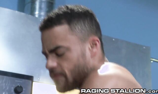 ebon Secretary Baker Likes Railing Coworker's BIG BLACK COCK