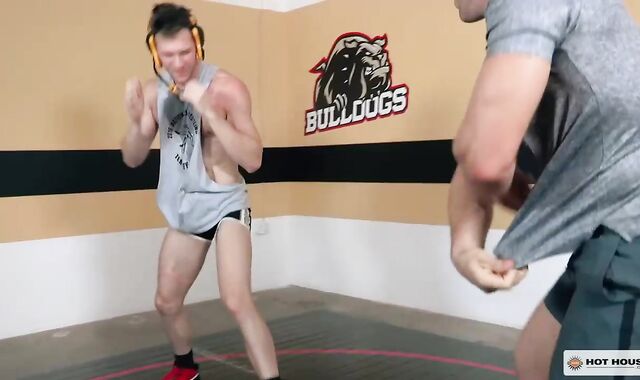 HotHouse - Unshaved Alex Mecum in uniform condom-free draining