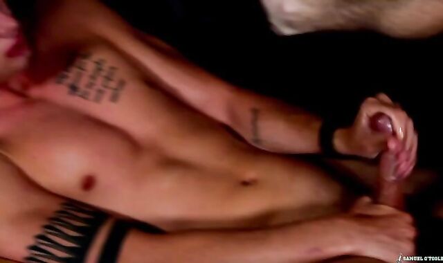 Tatted Euro gay Heads In For fuckin' Rigid