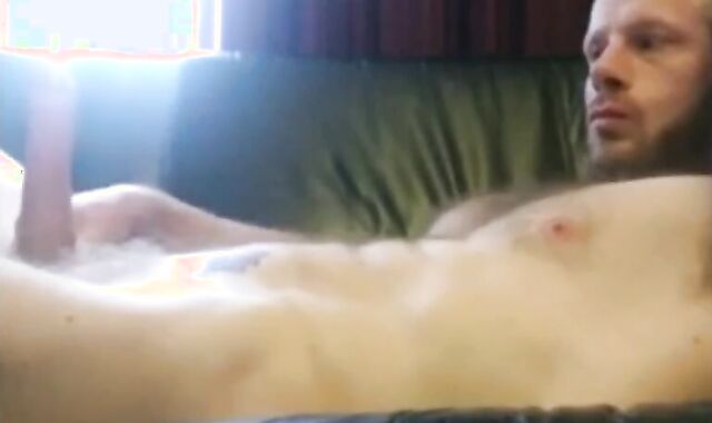 Furry-Balled Uncut Stud's Amateur Hunk Cumpilation