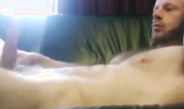 Furry-Balled Uncut Stud's Amateur Hunk Cumpilation