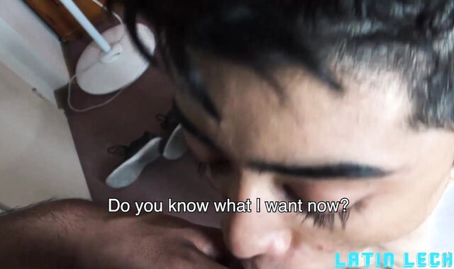 LatinLeche.com - No condom providing head for uncircumcised beef whistle