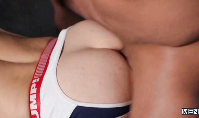 DrillMyHole.com: Inked Benjamin Blue longing choking