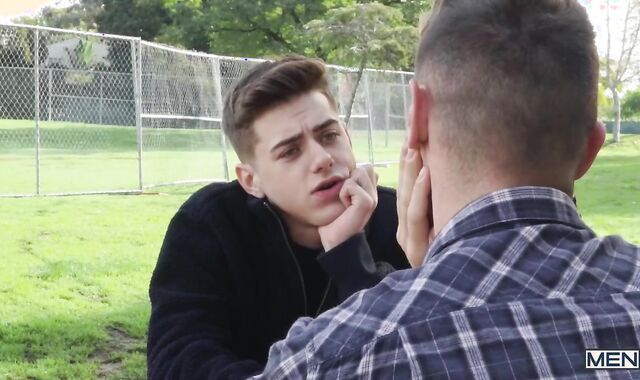 DrillMyHole: Dark-skinned hair Michael DelRay longing jizz flow