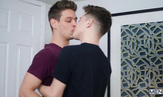 DrillMyHole: Dark-skinned hair Michael DelRay longing jizz flow