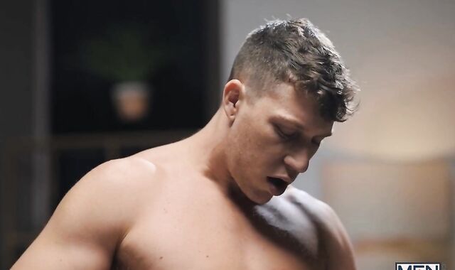 DrillMyHole: Condom-free choking plus tatted yankee homosexual