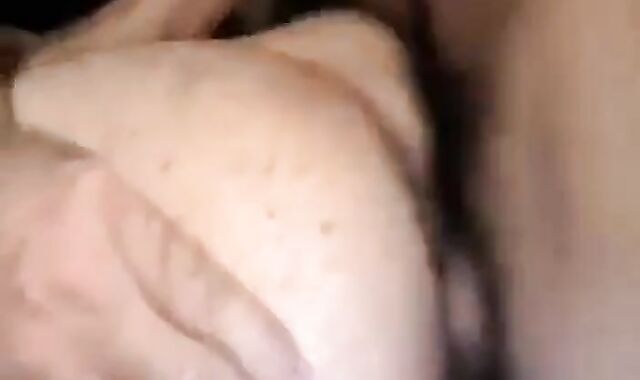 Bareback Black Amateur Takes Thick Sticky Cream Pie 2