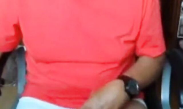 Daddy Hunk Jerks Off on Webcam 2