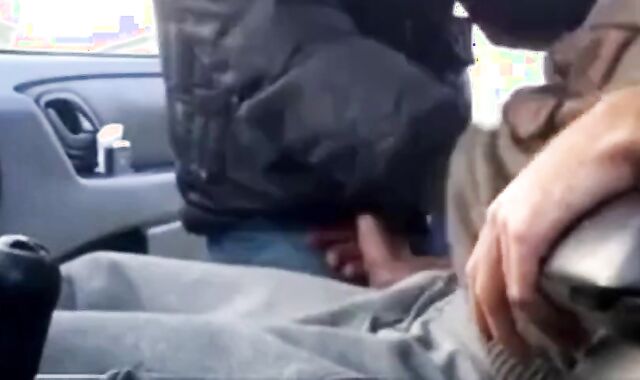 Road Head with a Handsome Hunk