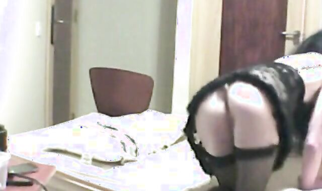 Sissy Boi's Hard Tongue - Amateur Striptease 2