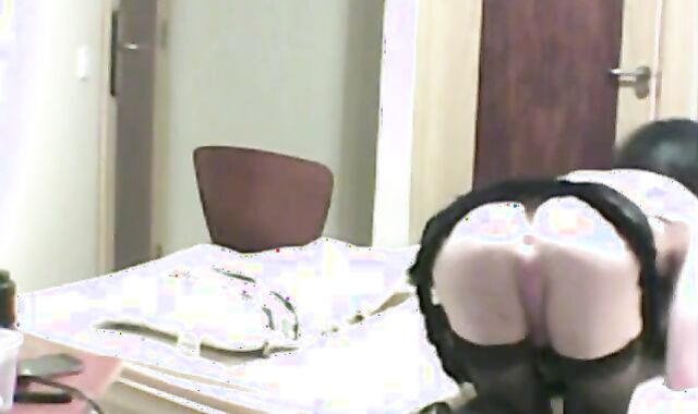 Sissy Boi's Hard Tongue - Amateur Striptease 2