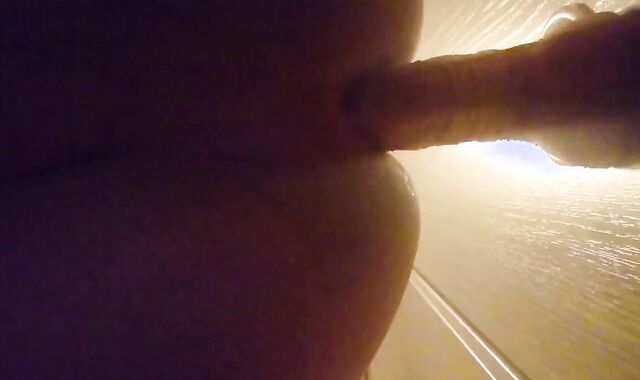 Sissy Twink Moans with his Dildo