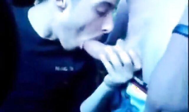 Stranger Blows Me and Cums on My Face in Public