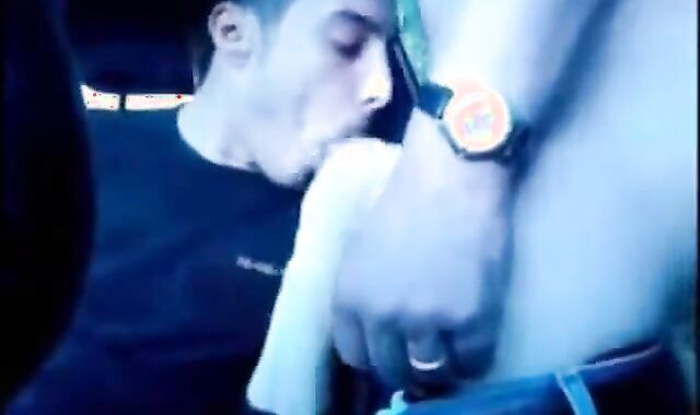 Stranger Blows Me and Cums on My Face in Public