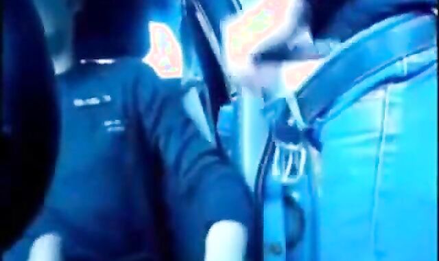 Stranger Blows Me and Cums on My Face in Public