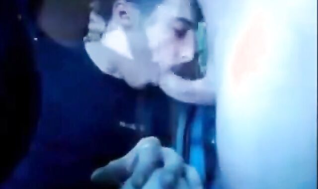 Stranger Blows Me and Cums on My Face in Public