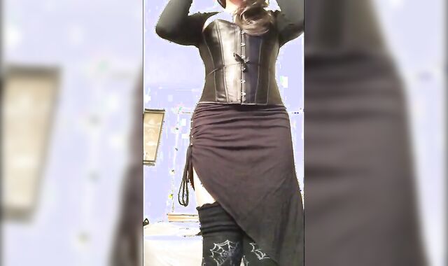 Autumn's Big Cock Worship and Cum Blast