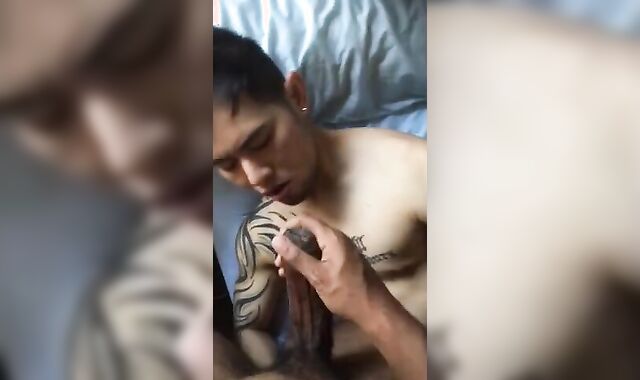 Asian Amateur Sucks BBC