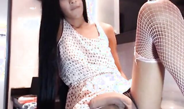 Latin Tgirl Holly's Amateur Webcam Show 2