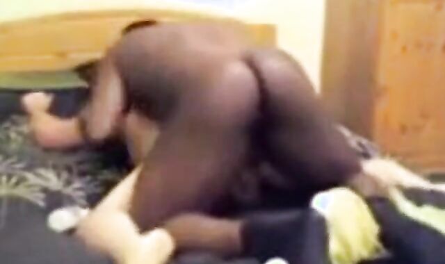 Big Black Cock Fucks White Guy on Webcam