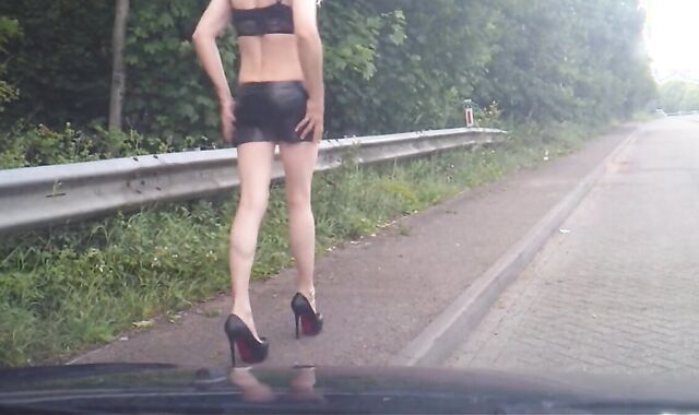 Outdoor Crossdresser Fun 2