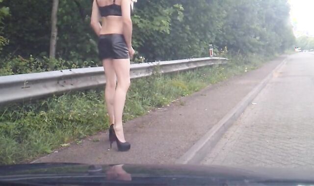Outdoor Crossdresser Fun 2