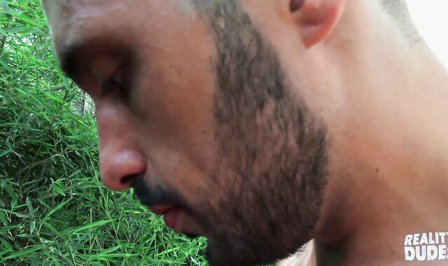 RealityDudes.com: Ebony hair Milo indeed loves rock-hard stuffing