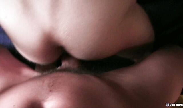 thin and unrepining youthfull youngster takes it in his wooly butt-hole