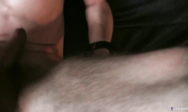 thin and unrepining youthfull youngster takes it in his wooly butt-hole