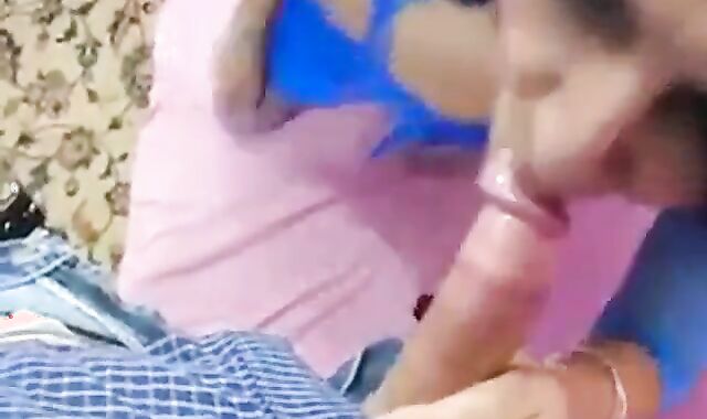 Crossdresser Deepthroats a Big Cock