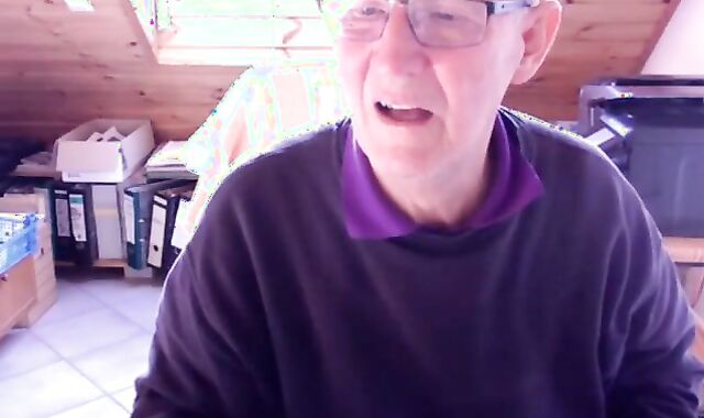 74-Year-Old German Silver Daddy Cums Hard 2