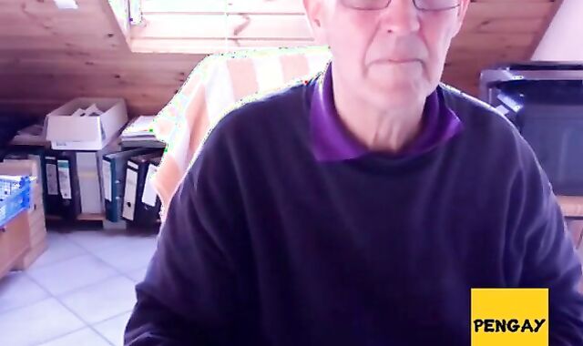 74-Year-Old German Silver Daddy Cums Hard 2