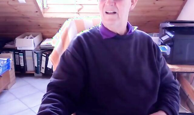 74-Year-Old German Silver Daddy Cums Hard 2