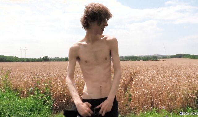 Czech Hunter: Hj as well as Czech faggot