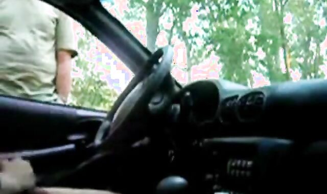 Daddy Caught Jerking Off His Big Cock