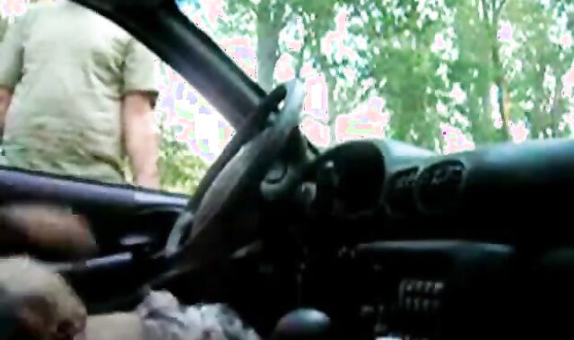 Daddy Caught Jerking Off His Big Cock