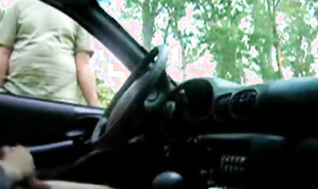 Daddy Caught Jerking Off His Big Cock