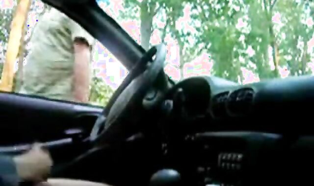 Daddy Caught Jerking Off His Big Cock