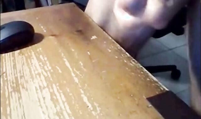 Hairy Grandpa Plays with Sex Toy