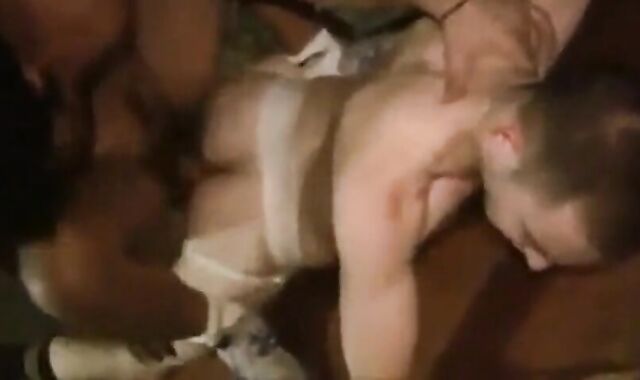 Older Man Uses His Younger Friend for Bareback